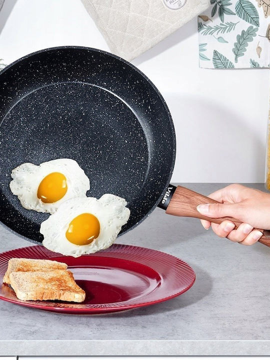 Vilde Non-Stick Pan with Granite Coating Granitica 28cm Black