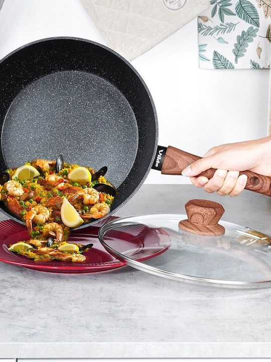 Vilde Pan With Lid made of Aluminum with Stone Coating 28cm 199065