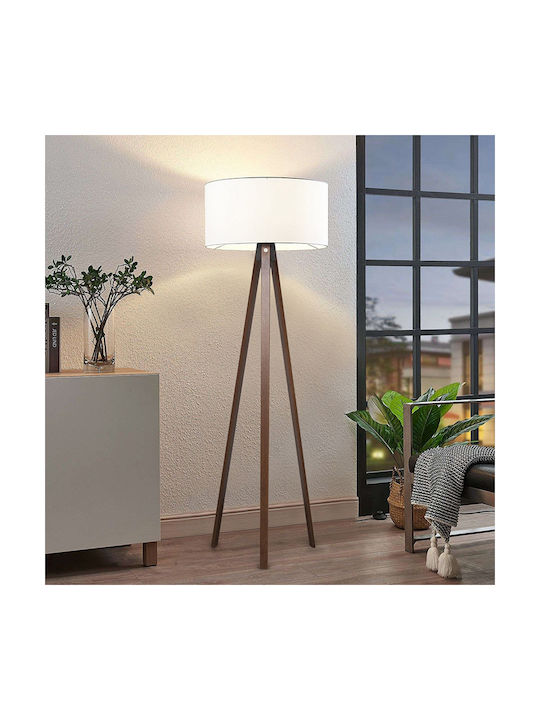 Megapap LED Floor Lamp H140xW38cm. White