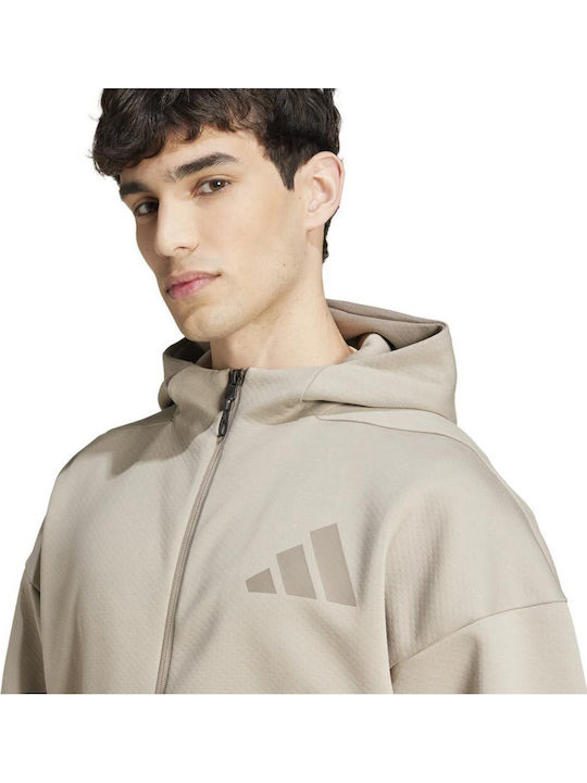 Z.N.E. Sweatshirt with Hood Beige