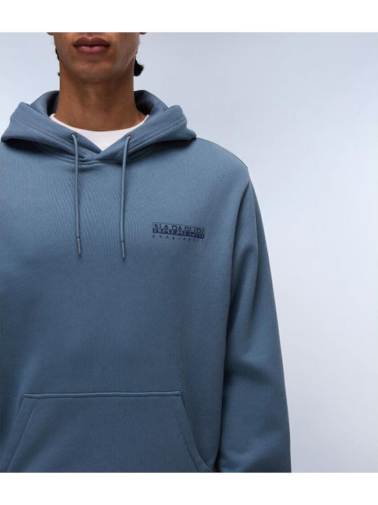 Sweatshirt mit Kapuze Blau