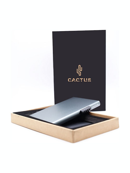 Men's Wallet Cards with RFID Gray