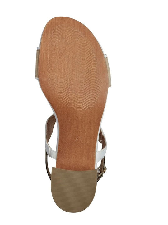 Sandalen Weiß