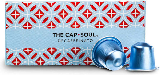 The Cap Soul Κάψουλες Espresso Decaffeine Συμβατές με Μηχανή Nespresso 10caps