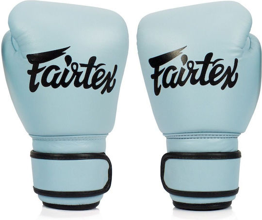 Fairtex Boxhandschuhe Leder für Kampf Blau