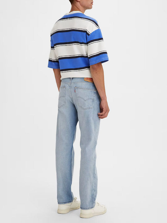 Men's Jeans Pants with Slim Fit Blue