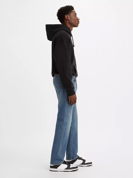 501 Men's Jeans Pants with Slim Fit Blue
