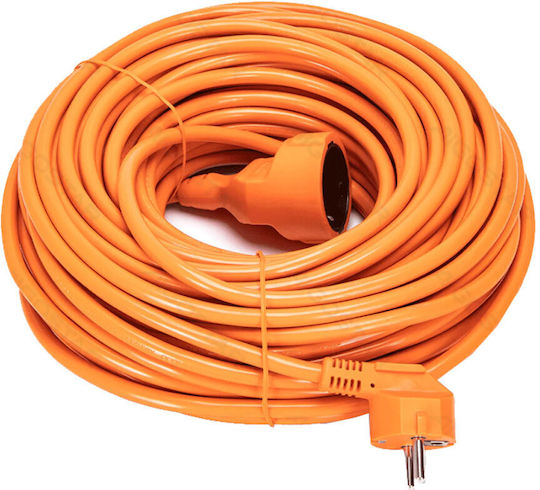 Aigostar Extension Cable Cord 3 x 1.5mm²/30m Orange