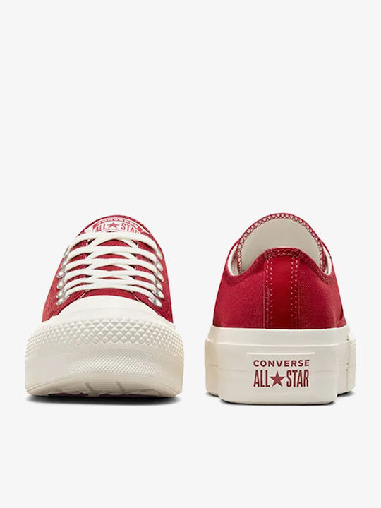 Lift Flatforms Sneakers Park Red / Vintage White / Egret