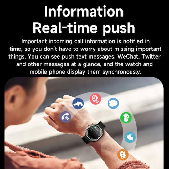 Z7 Ultra Smartwatch with Heart Rate Monitor (Orange)