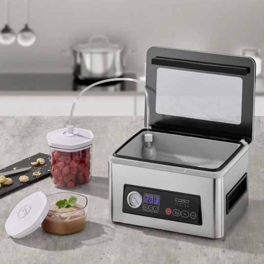 Caso Vacuum Sealer Device with Maximum Sealing Length 250mm Automatic
