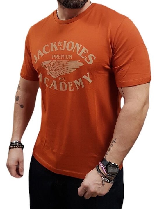 Jack & Jones T-shirt Bombay Brown, Orange