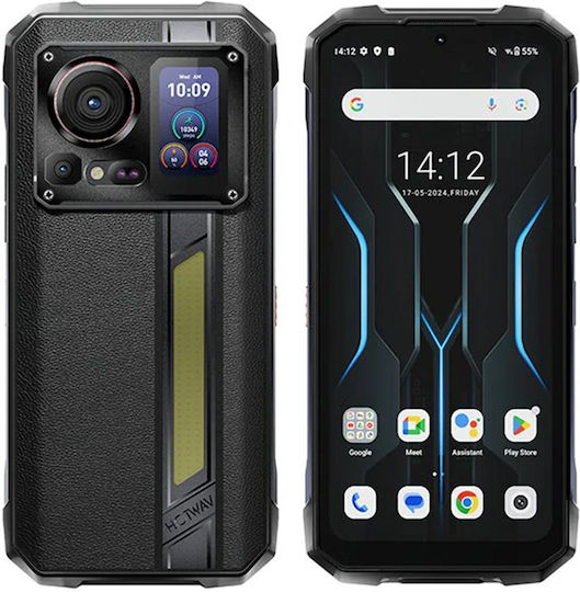 Hotwav Hyper 7 Pro 5G Dual SIM (16/256GB) Ανθεκτικό Smartphone Leather Black