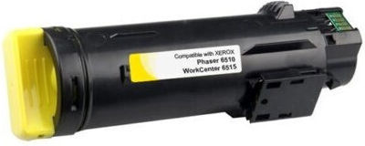 Xerox 6510 6515 Yellow 2400 Pages 106r03479 Compatible Toner Xerox Phaser 6510n 6510dn 6510dnm 6510dni Work Centre 6515n 6515dn 6515dnm 6515dni