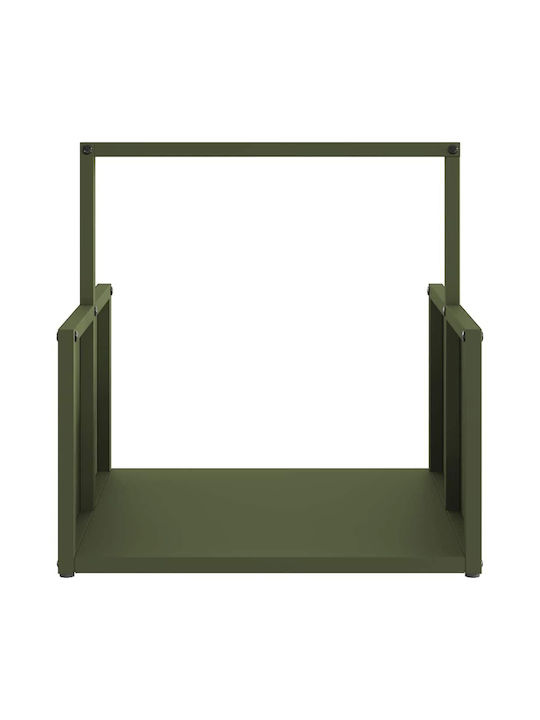 vidaXL Brennholz Hölzernes Regal Holzlagerung 40x40x40cm