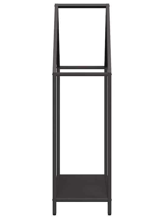 vidaXL Inox Regal Holzlagerung 60x25x90cm