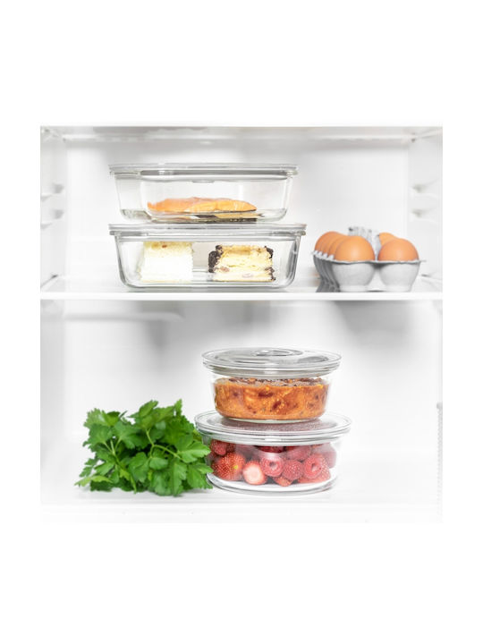 Caso Microwave Silicone Lunch Box Transparent 1000ml
