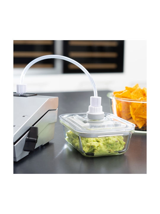 Caso Microwave Silicone Lunch Box Transparent 1000ml