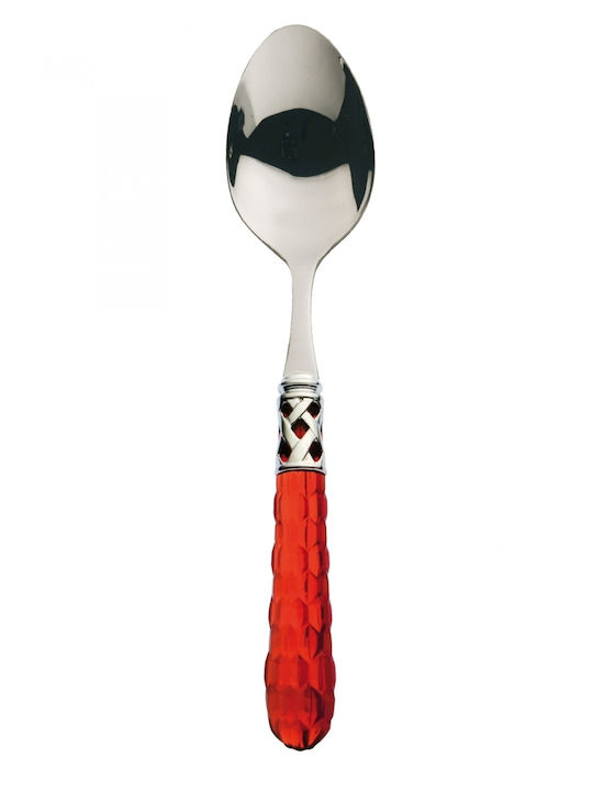 Casa Bugatti Bohemia Set de Tacâmuri Inoxidabil Roșii 24buc