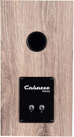 Cabasse MC40 Minorca Двойка Hi-Fi Говорители Bookself 550W 3 Брой шофьори Ш23xД28xВ40см. Bleached Oak