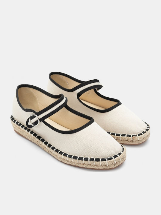 Damen Espadrilles in Weiß Farbe