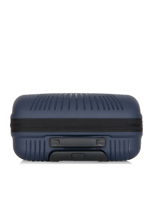 Delsey Ordener Kabinenreisekoffer Hartschalen Navy Blue mit 4 Räder Höhe 55cm