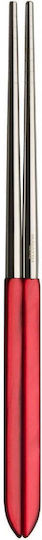 Casa Bugatti Aladdin Rice Chopsticks Set Red