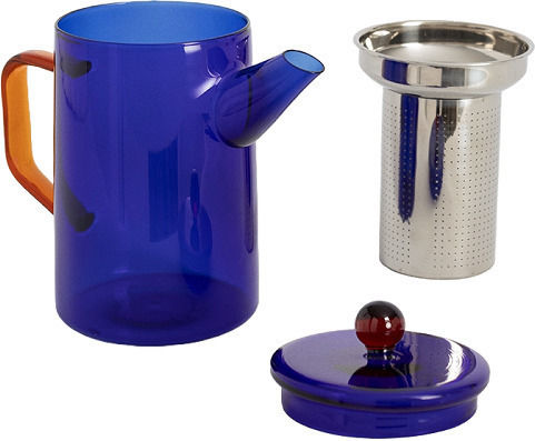 Create Ambar Ceainic Sticlă Albastru 350ml