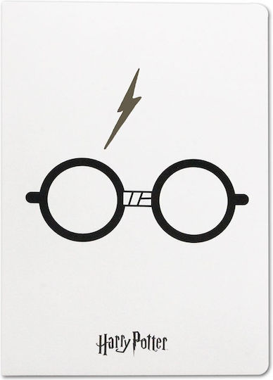 Wizarding World Notizbuch A5 mit leeren Seiten Weiß