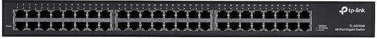 TP-LINK TL-SG1048 v5 Unmanaged L2 Switch με 48 Θύρες Ethernet