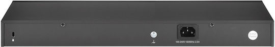 TP-LINK TL-SG2218P Managed L3 PoE+ Switch with 16 Gigabit (1Gbps) Ethernet Ports and 2 SFP Ports