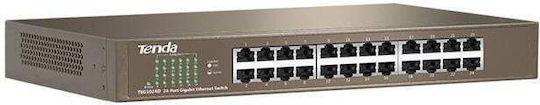 Tenda TEG1024D Unmanaged L2 Switch with 24 Gigabit (1Gbps) Ethernet Ports