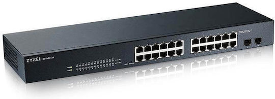 Zyxel GS1900-24 v2 Managed L2 Switch με 24 Θύρες Gigabit (1Gbps) Ethernet και 2 SFP Θύρες