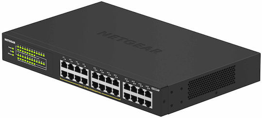 NetGear GS324P Negestionat L2 PoE+ Switch cu 24 Porturi Gigabit (1Gbps) Ethernet