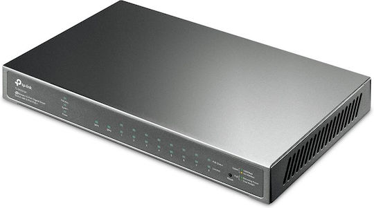 TP-LINK TL-SG2210P Managed L2 PoE Switch with 8 Ethernet Ports and 2 SFP Ports