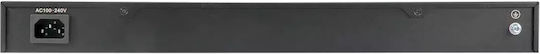 Level One GEP-2821 Unmanaged L2 PoE+ Switch με 24 Θύρες Gigabit (1Gbps) Ethernet και 2 SFP Θύρες