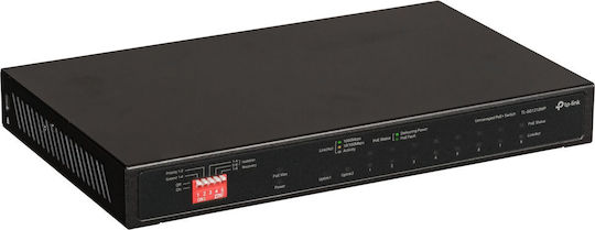 TP-LINK TL-SG1210MP v1 Unmanaged L2 PoE+ Switch με 9 Θύρες Gigabit (1Gbps) Ethernet και 1 SFP Θύρα
