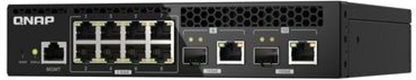 QNap QSW-M2108R-2C Managed L2 Switch with 8 Gigabit (1Gbps) Ethernet Ports and 2 SFP Ports