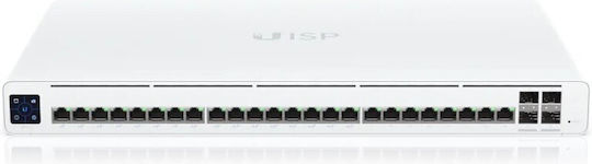 Ubiquiti UISP Switch Pro Managed L2 Switch με 24 Θύρες Gigabit (1Gbps) Ethernet και 4 SFP Θύρες