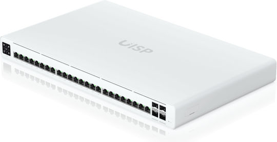 Ubiquiti UISP Switch Pro Managed L2 Switch με 24 Θύρες Gigabit (1Gbps) Ethernet και 4 SFP Θύρες