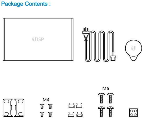 Ubiquiti UISP Switch Pro Managed L2 Switch με 24 Θύρες Gigabit (1Gbps) Ethernet και 4 SFP Θύρες