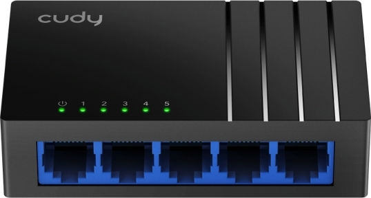 Cudy GS105D v4 Unmanaged Switch με 5 Θύρες Gigabit (1Gbps) Ethernet