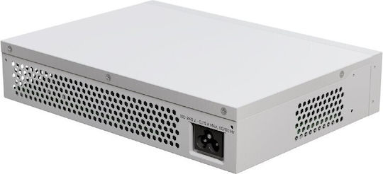 MikroTik Managed L2 Switch with 16 Gigabit (1Gbps) Ethernet Ports and 2 SFP Ports