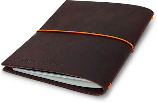 Paper Republic Pocket Carnet cu Elastic Maro