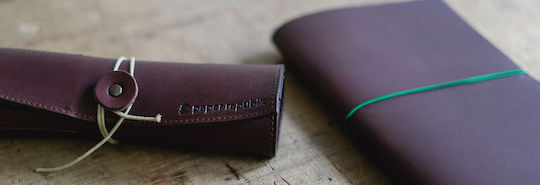 Paper Republic Pocket Carnet cu Elastic Maro
