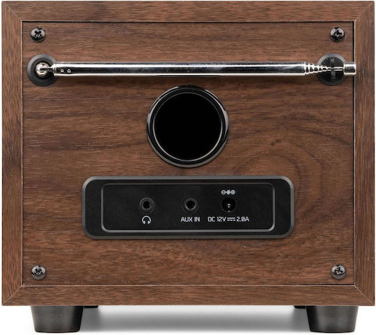 Audizio Vieste Επιτραπέζιο Ραδιόφωνο Ρεύματος DAB+ με Bluetooth και USB Wood