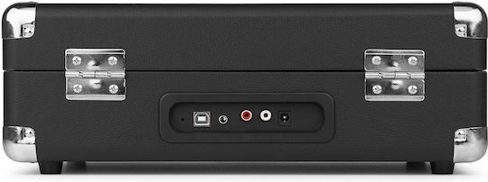 Audizio RP116BK 102.071 Suitcase Turntable With Pre Amp And Built-in Speakers Black