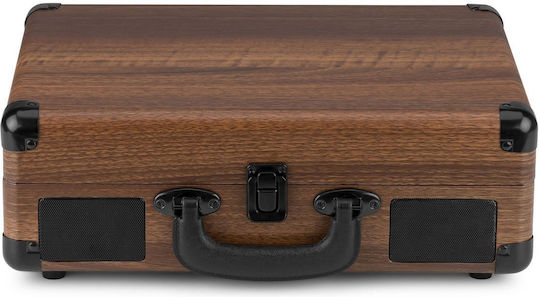 Audizio RP116W 102.073 Βαλιτσάκι Πικάπ με Προενίσχυση και Ενσωματωμένα Ηχεία Καφέ