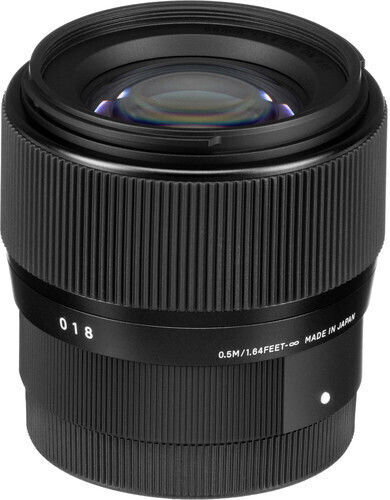 Sigma Crop Φωτογραφικός Φακός 56mm f/1.4 DC DN Contemporary Σταθερός για Canon EF-M Mount Μαύρος