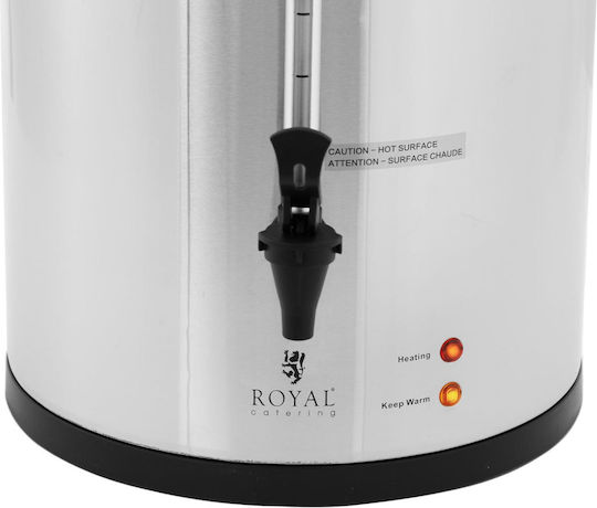 Kaffee-Tee-Brüher mit Zapfhahn 20 L 1650 W Silber